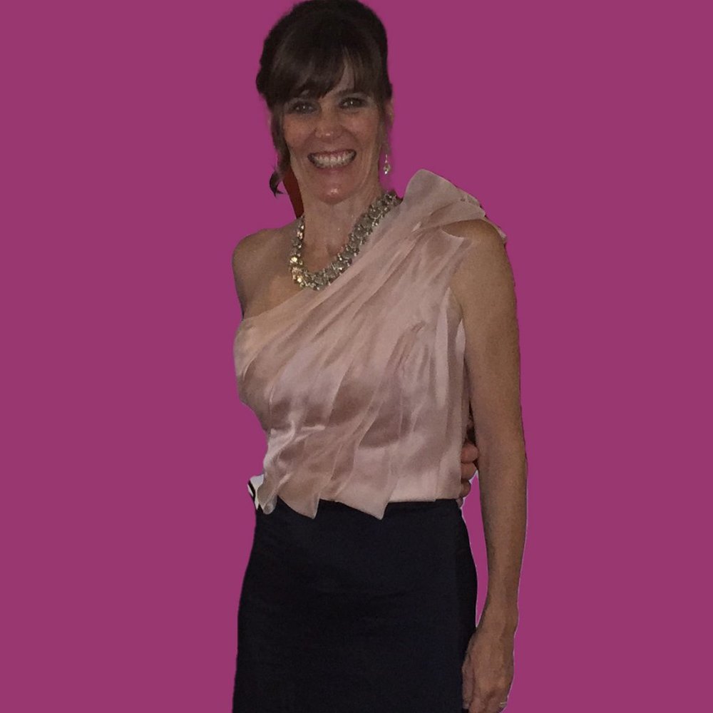 Blush Silk Tuile Top